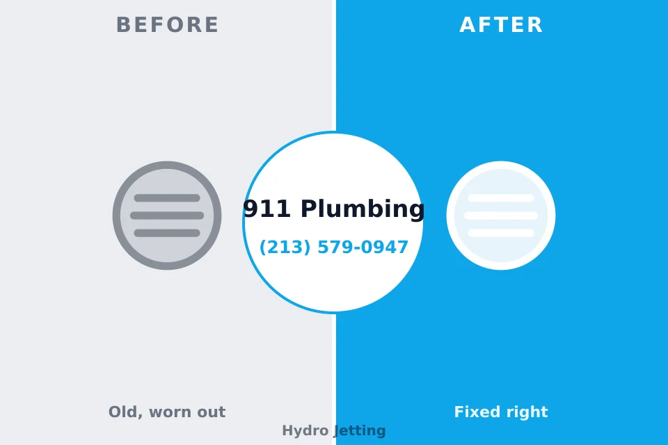 Before and after: plumbing company Pocasset, MA